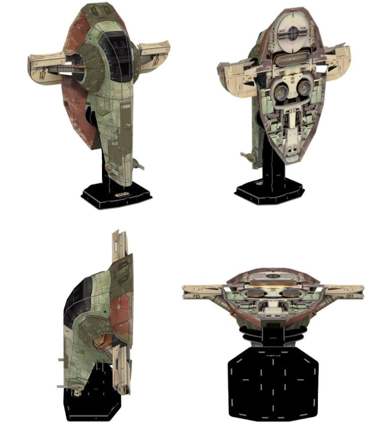 3D Puzzle: Star Wars Boba Fetts StarFighter